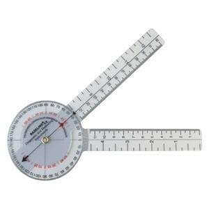 GONIÓMETRO DE PLÁSTICO 20 CM 1U