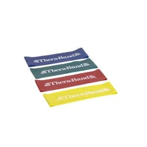 BANDAS DE EJERCICIO THERABAND LOOP® - Amarillo Suave - 7,5 x 20,5 cm - Unidad