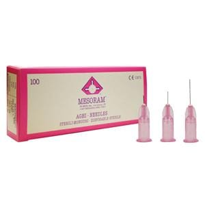 AGUJAS DE MESOTERAPIA MESORAM 32G 0,23 X 4 MM 100U