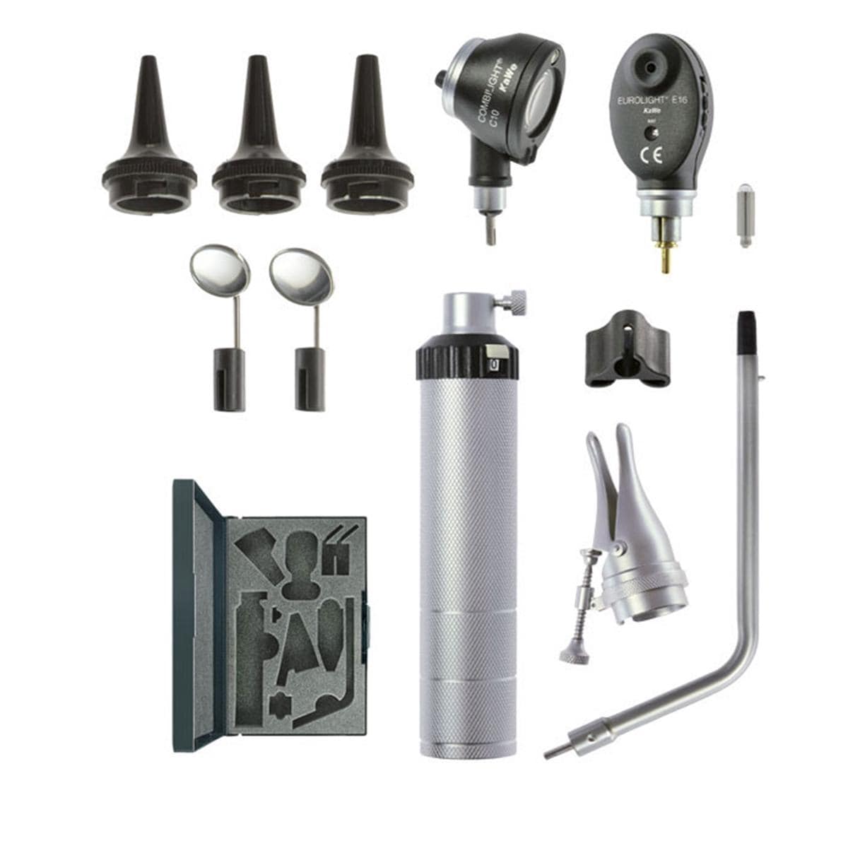 SET DE DIAGNÓSTICO C10-E16 2,5 V OTOSCOPIO/OFTALMOSCOPIO 1U