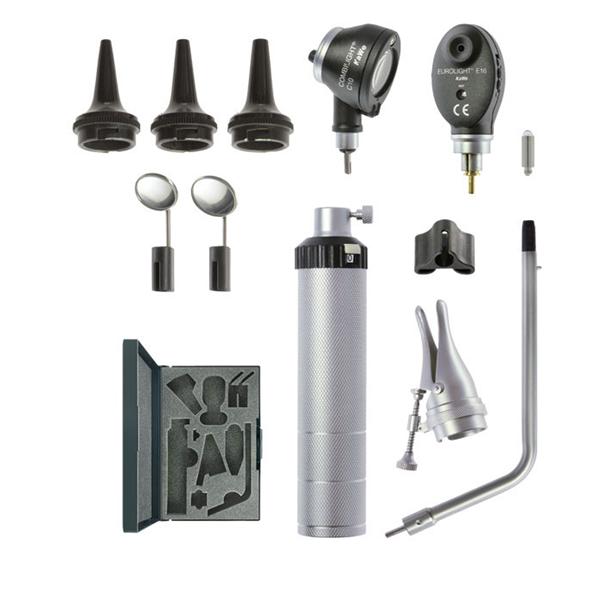 SET DE DIAGNÓSTICO C10-E16 2,5 V OTOSCOPIO/OFTALMOSCOPIO 1U