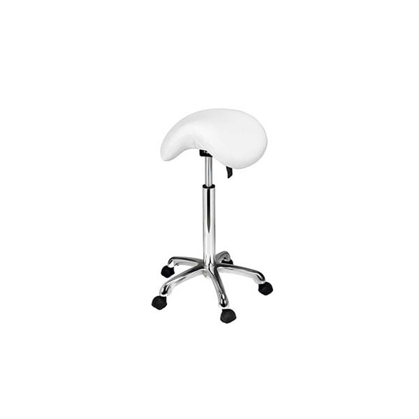 TABURETE MÉDICO DE CONSULTA ORGANIC BLANCO