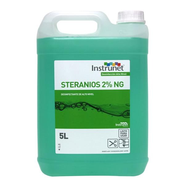 DESINFECTANTE DE INSTRUMENTAL INSTRUNET STERANIOS GLUTARALDEHÍDO 2% 5 L 1U