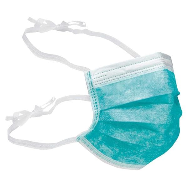 MASCARILLAS QUIRÚRGICA 3 CAPAS CON CINTA AZUL 50U NATURCARE