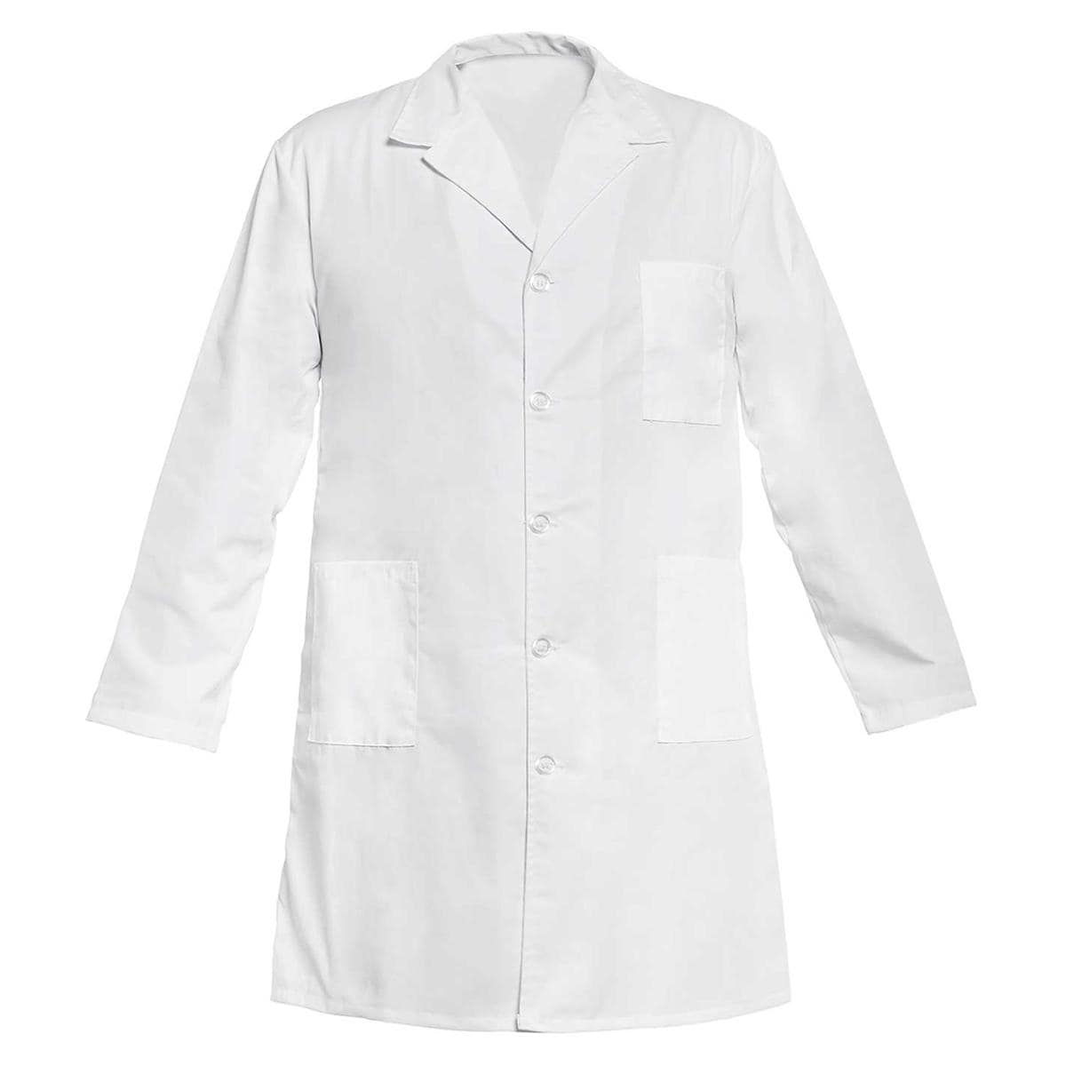 BATA BLANCA MANGA LARGA CABALLERO S BIMEDICA