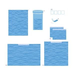 SET UNIVERSAL C/MAYO 2 CAPAS NATURDRAPE 1 UD