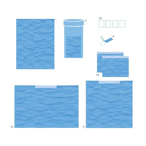 SET UNIVERSAL C/MAYO 2 CAPAS NATURDRAPE 1 UD