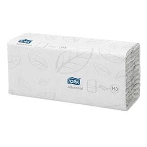 TOALLITAS H3 PLEGADAS EN C 2 CAPAS 20X128U TORK
