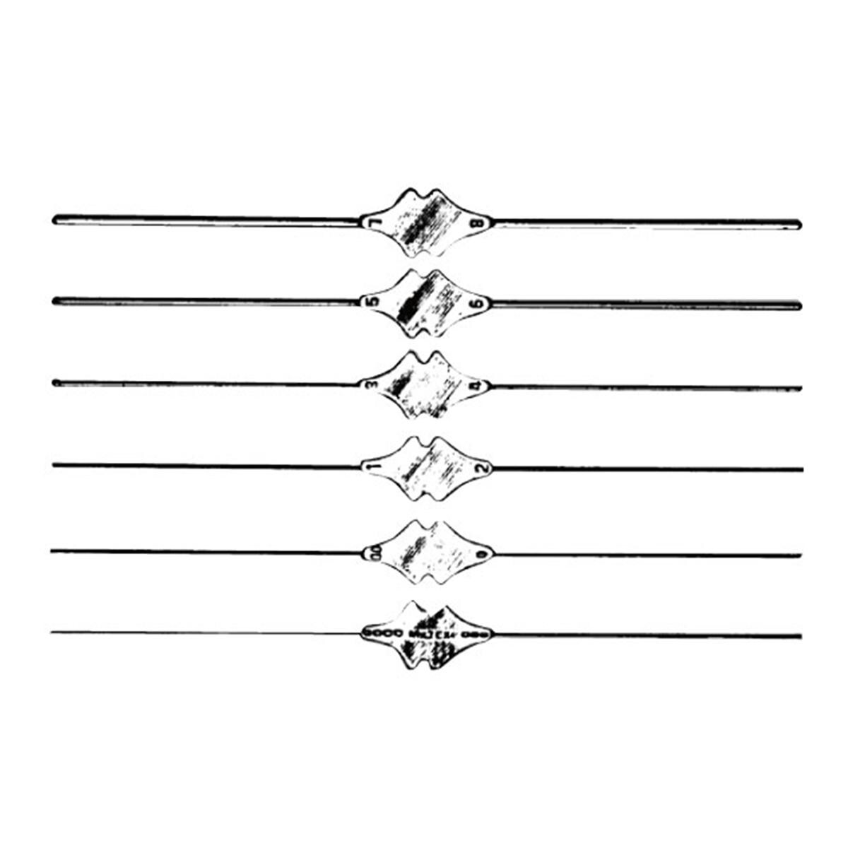 SONDA LACRIMAL BOWMANN - 000/0 0.4/0.6 mm Ø - 1 Unidad