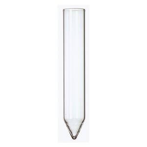TUBO DE CRISTAL BASE CÓNICA PARA CENTRÍGUGA TAMAÑO: 17 X 98 MM 10-15 ML 10U