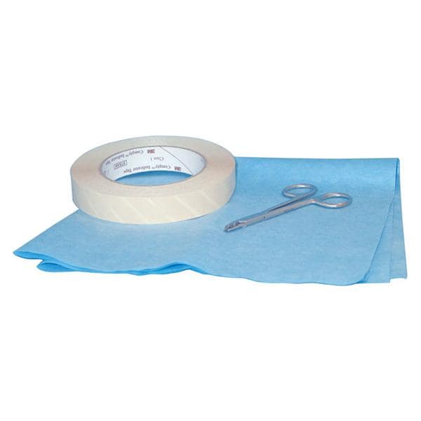 HOJAS DE PAPEL CREPE DE TNT STERI-BLUE 50 X 50 CM 500 HOJAS