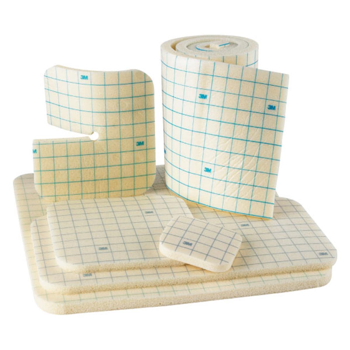 APÓSITO TEGADERM FOAM - 10 x 10 cm - 10 Unidades