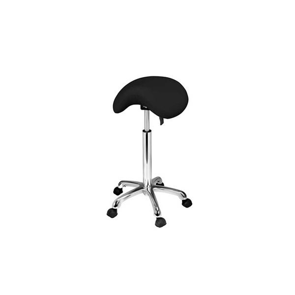TABURETE MÉDICO DE CONSULTA ORGANIC NEGRO