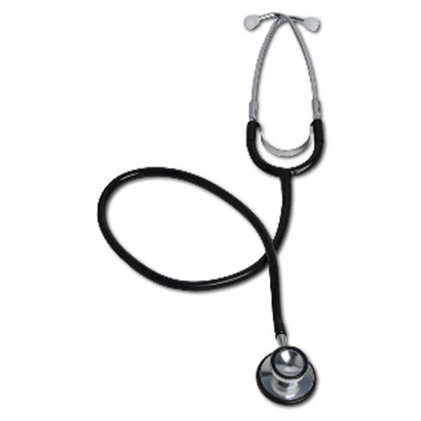 FONENDOSCOPIO DE DOBLE CAMPANA NEGRO 1U