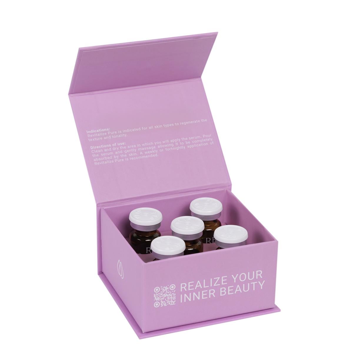 SERUM PARA MESOTERAPIA REVITALIZE PURE. 5 VIALES DE 5ML.