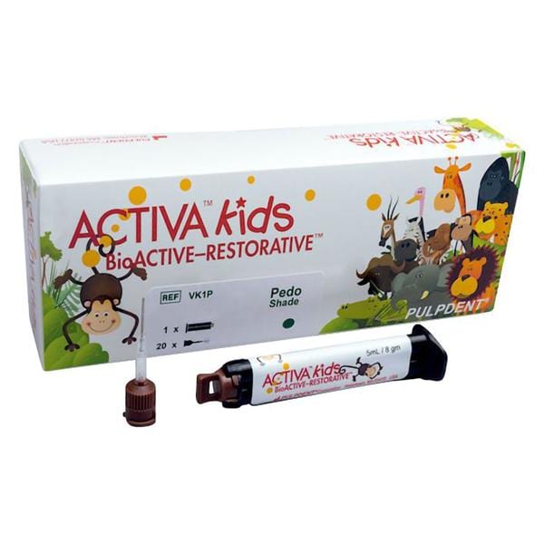 ACTIVA KIDS JERINGA 5ML/8G BLANCO OPACO - PULPDENT
