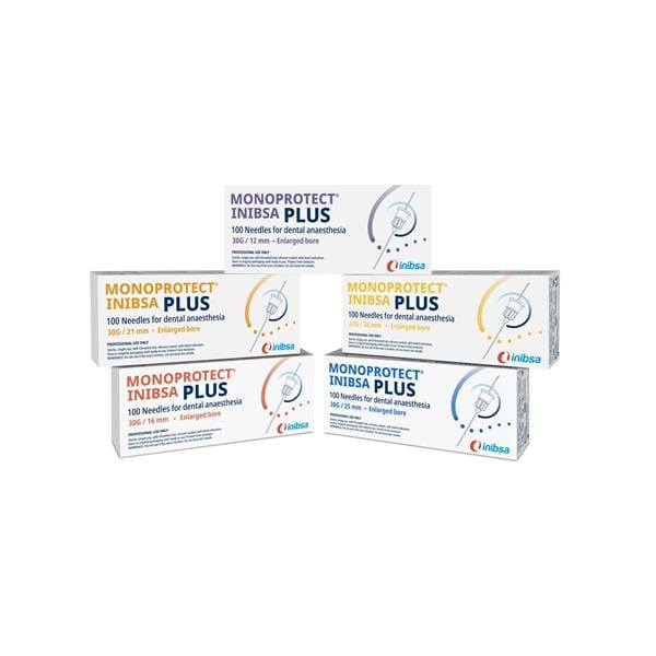AGUJA ANESTESIA MONOPROTECT PLUS 30G 0.30x16MM - INIBSA