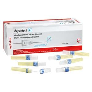 AGUJAS ANESTESIA SEPTOJECT XL 27G 35 0.4X35MM 100U. - SEPTODONT