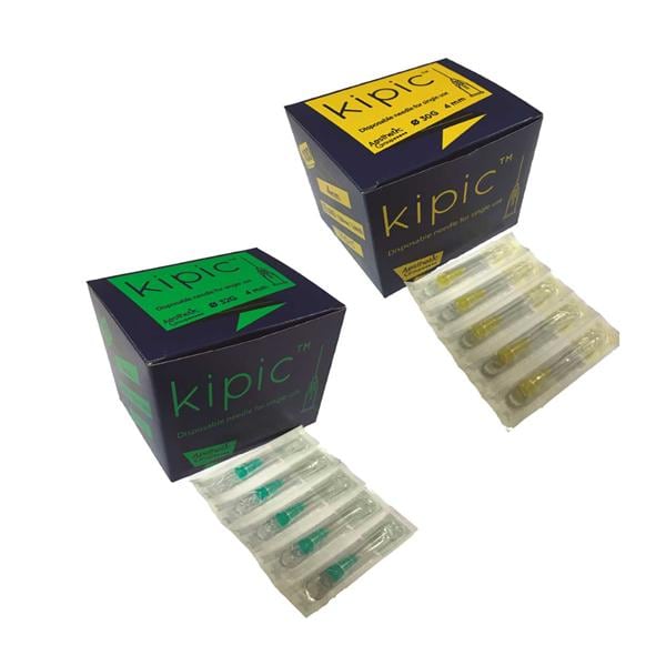 AGUJAS KIPIC MESOTERAPIA 27 G X 4 MM - 100 U