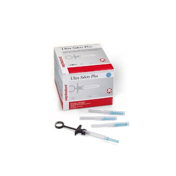 AGUJAS ULTRA SAFETY PLUS 21G. 0.3X21MM. 100U. - SEPTODONT
