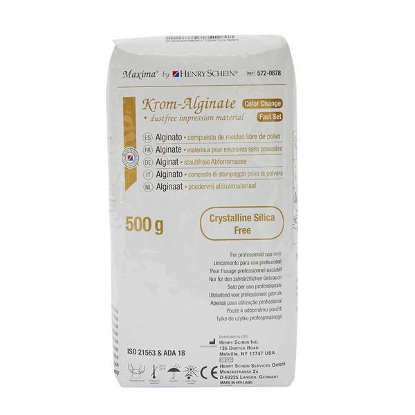 ALGINATO CROMÁTICO KROM ALGINATE PLUS 500GR - HENRY SCHEIN