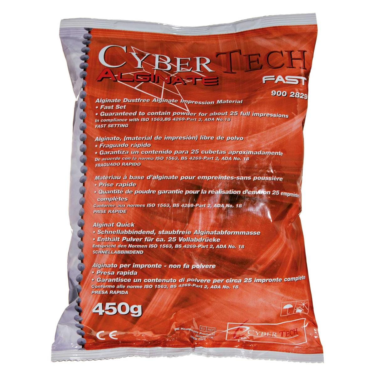 ALGINATO SABOR FRUTA 450 GR - CYBERTECH