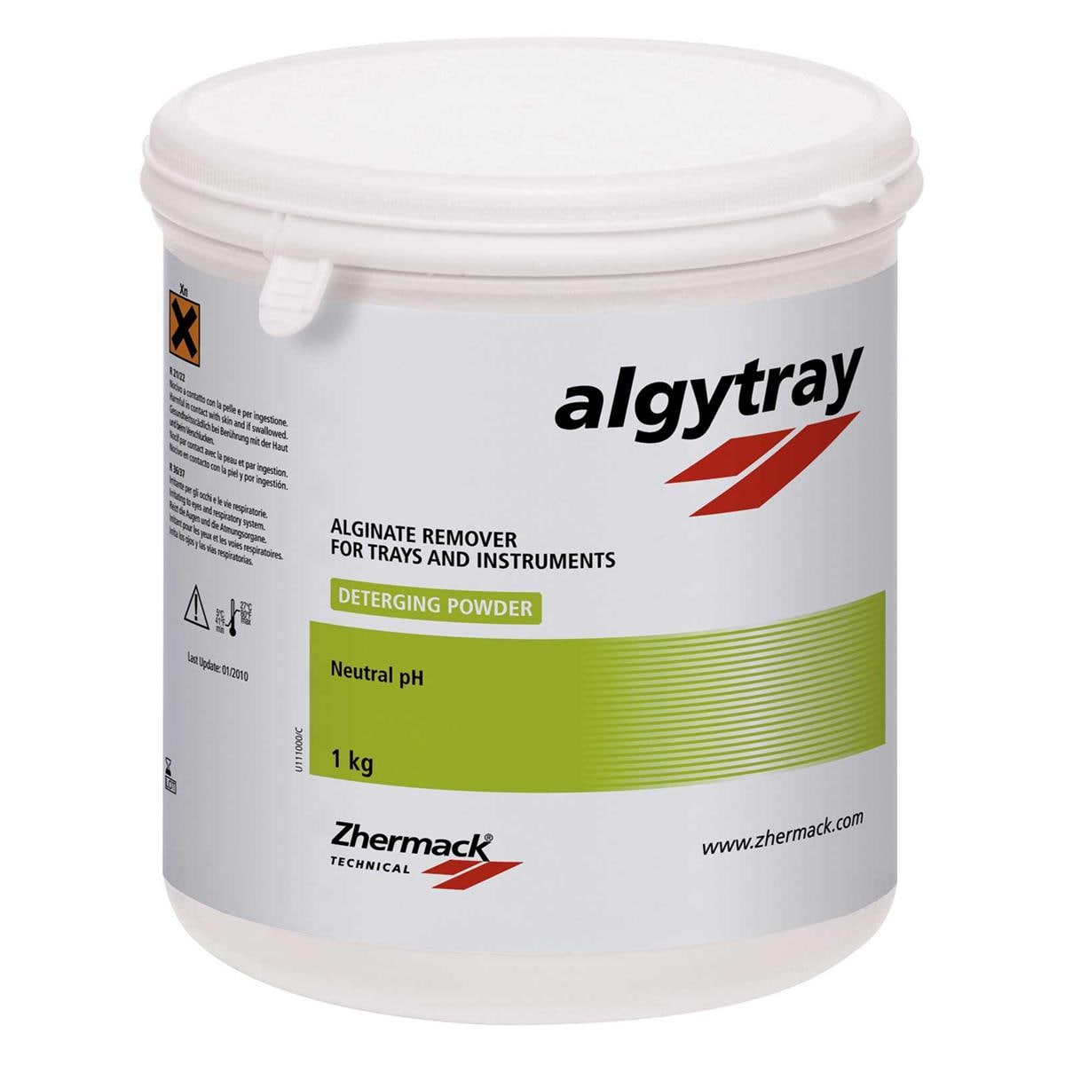 ALGITRAY POLVO DETERGENTE PARA ELIMINAR ALGINATO 1KG - ZHERMACK