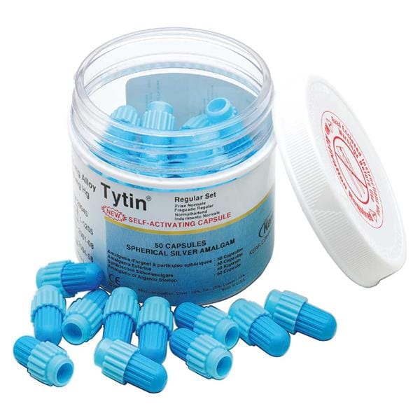 AMALGAMA DE PLATA TYTIN DOSIS DOBLE 600 MG 50 CAPS - KERR HAWE