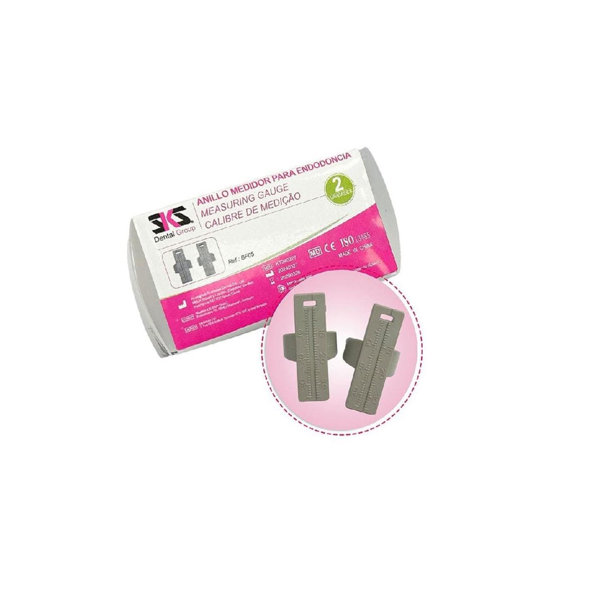 ANILLO MEDIDOR PARA ENDODONCIA 2U - SKS