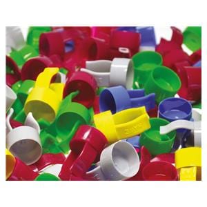 KIT ANILLOS SURTIDO DE COLOR PARA PASTA DE PROFILAXIS 100U. - KERR HAWE