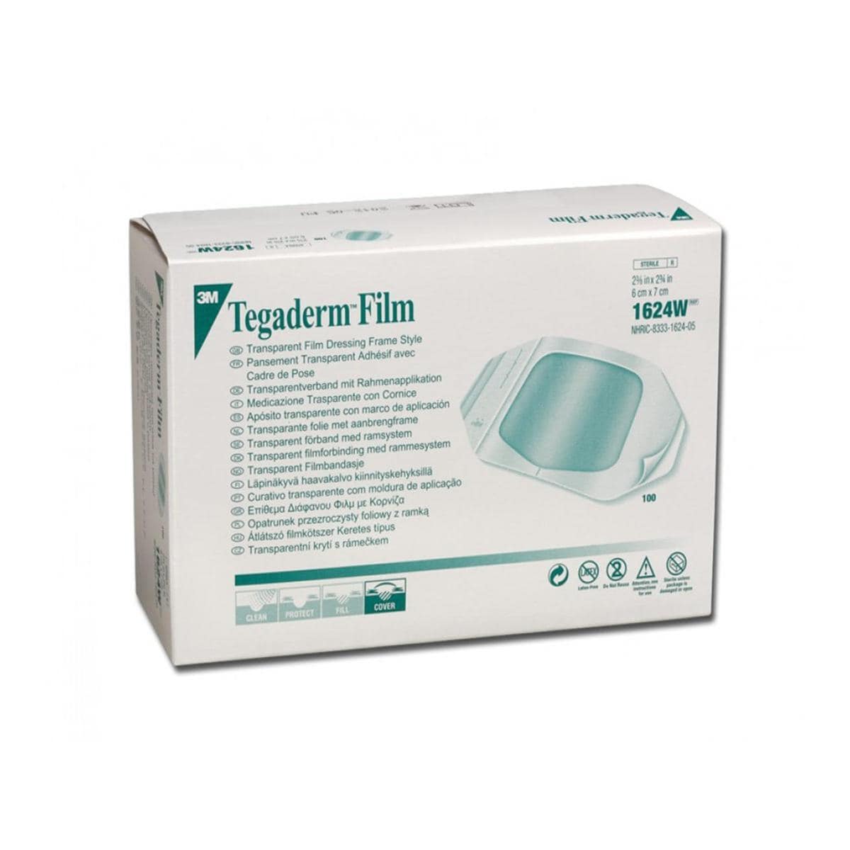 APOSITO TEGADERM 10CM X 25CM 20U 1627 3M
