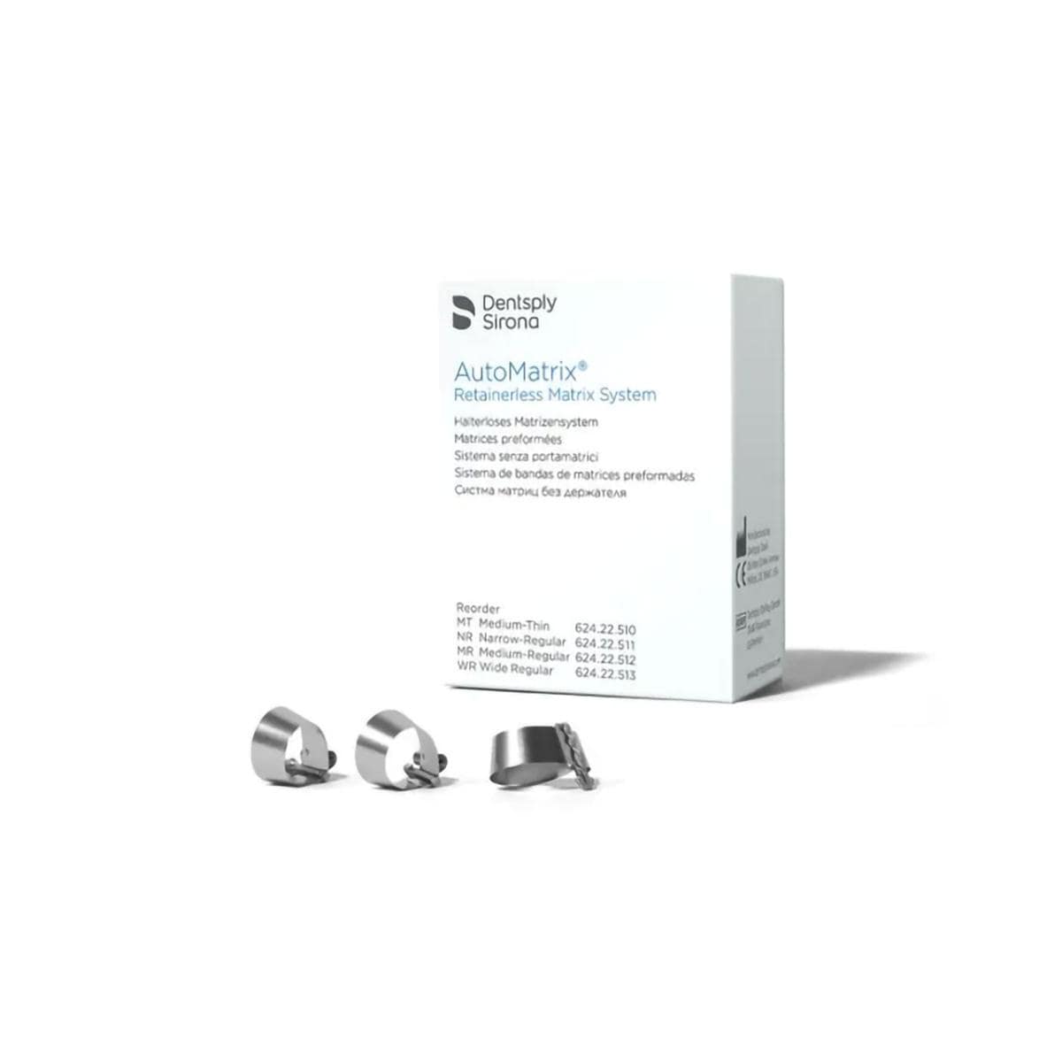 AUTOMATRIX BANDAS ANCHO REGULAR 72U - DENTSPLY