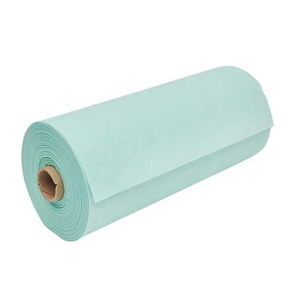 BABEROS DENTALES PAPEL VERDE CLARO 45X58 ROLLO 80U - HENRY SCHEIN