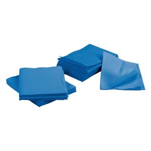 BABEROS DENTALES PLASTIFICADOS AZUL OSCURO 45X33CM 500U - ASA?