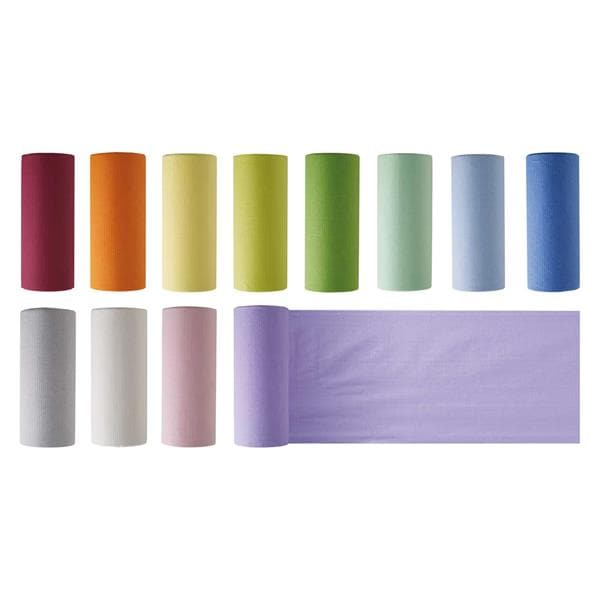 BABEROS DENTALES ROLLO MONOART 60CM PG30 VERDE 80U - EURONDA