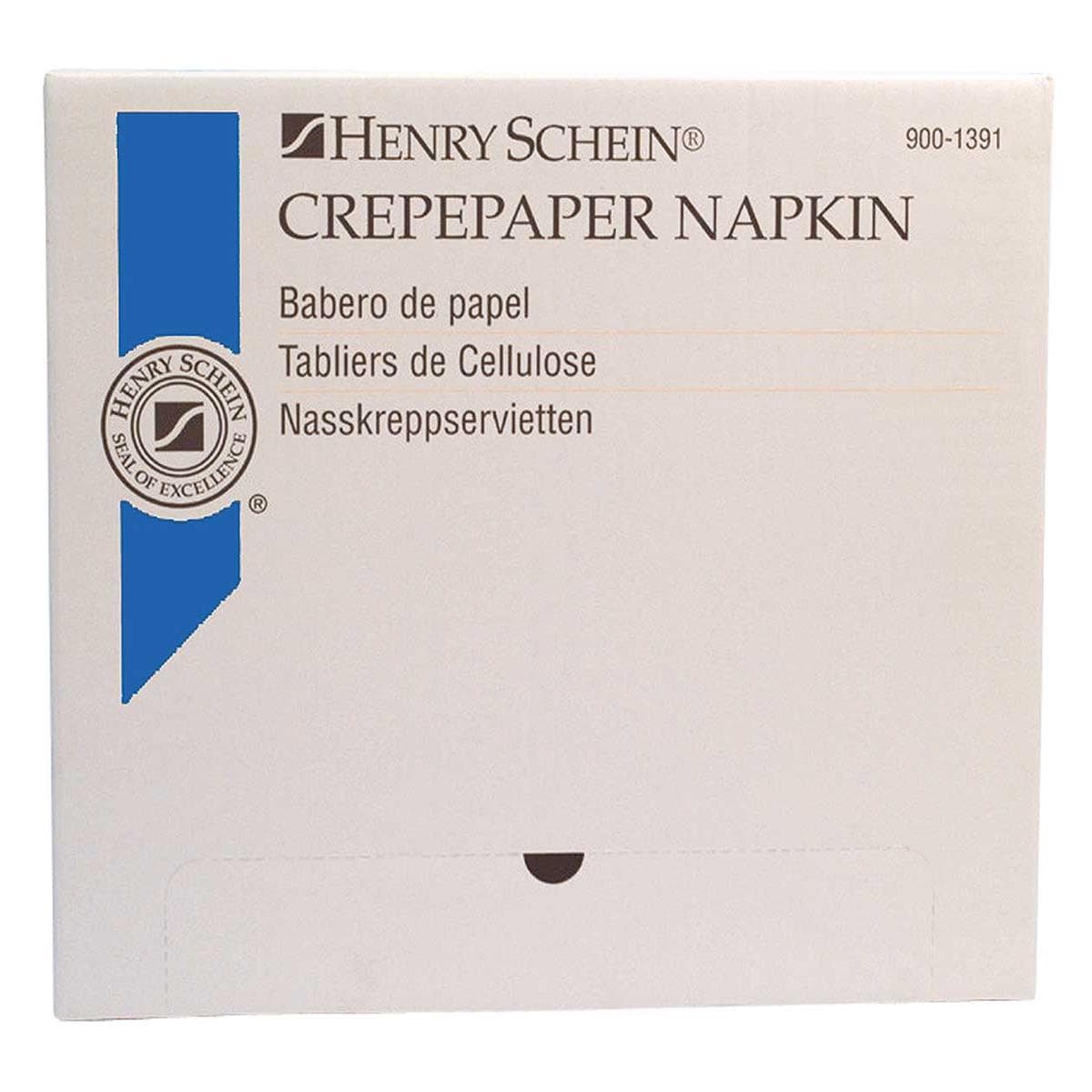 BABEROS DE PAPEL BLANCOS 1000U- HENRY SCHEIN