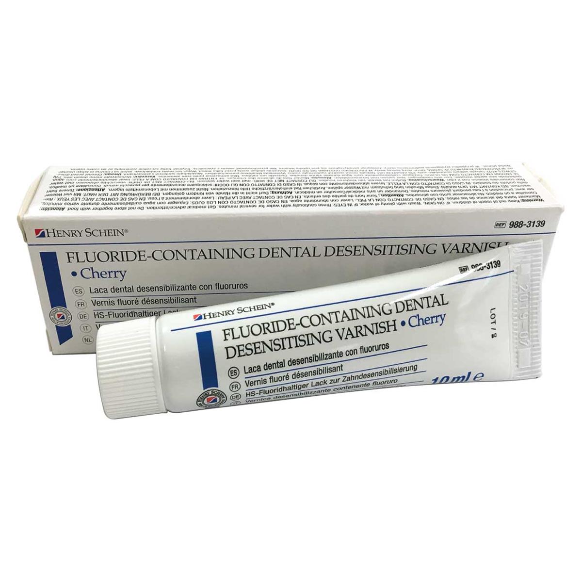 BARNIZ DE FLÚOR SABOR CEREZA 10ML - HENRY SCHEIN