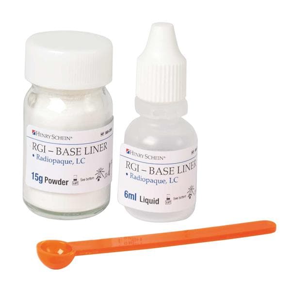 BASE CAVITARIA GLASS IONOMER BASE-LINER POLVO 15G. - HENRY SCHEIN