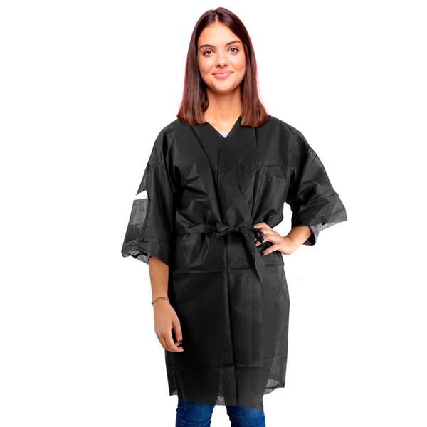 BATA KIMONO TNT PP 30G CINTAS NEGRO XL 10U