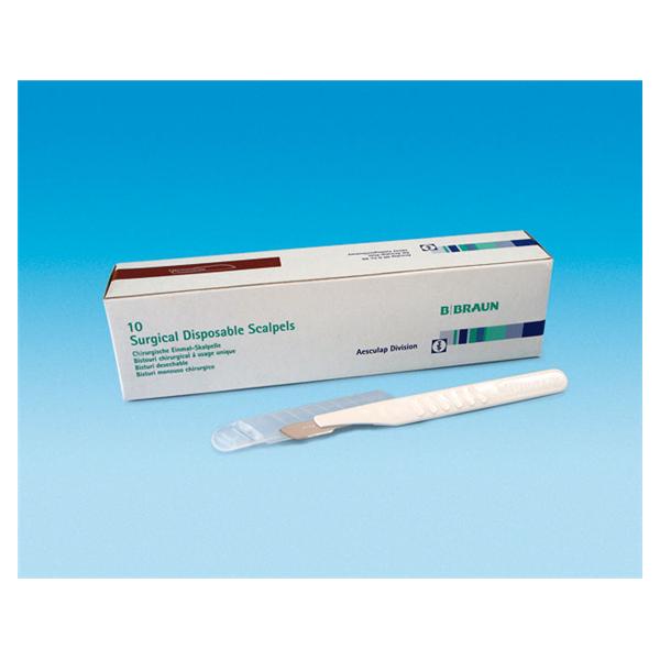 BISTURÍ ESTÉRIL DESECHABLE N.20 10U - AESCULAP