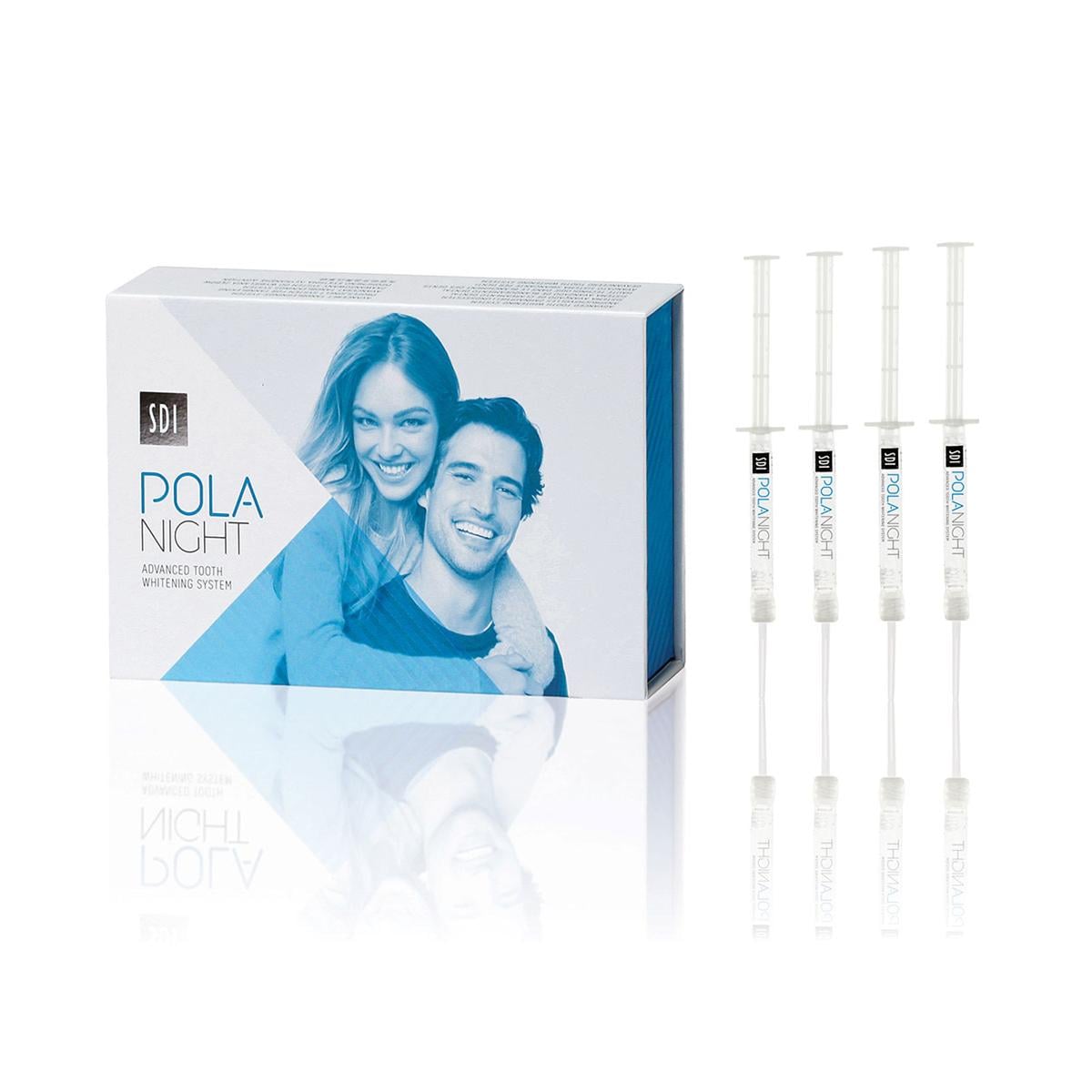 BLANQUEAMIENTO DENTAL POLA NIGHT JERINGAS 10% MINI KIT 4U - SDI