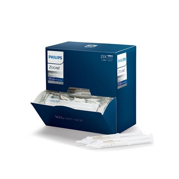 BLANQUEAMIENTO NITEWHITE 16% PERÓXIDO DE CARBAMIDA 25 JER. - PHILIPS
