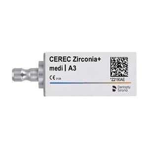 CEREC ZIRCONIA MEDI A3 3U DENTSTPLY SIRONA