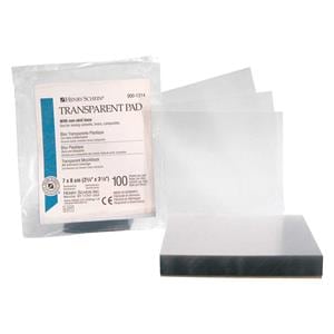 BLOCK MEZCLA ANTIDESLIZANTE TRANSP 14X8CM 100U - HENRY SCHEIN