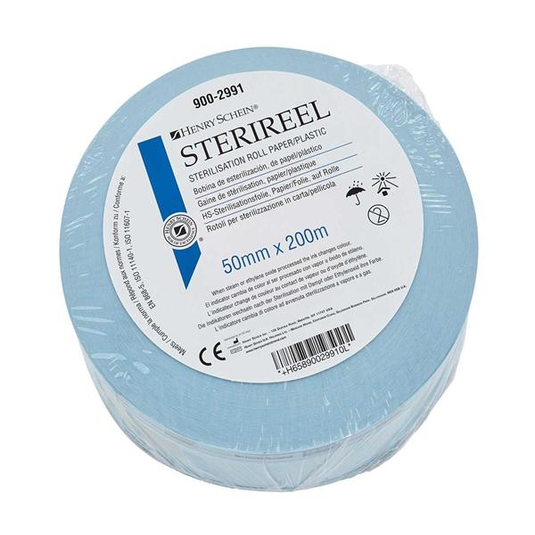 BOBINA ESTERILIZACIÓN 100MMX100M 1U - HENRY SCHEIN