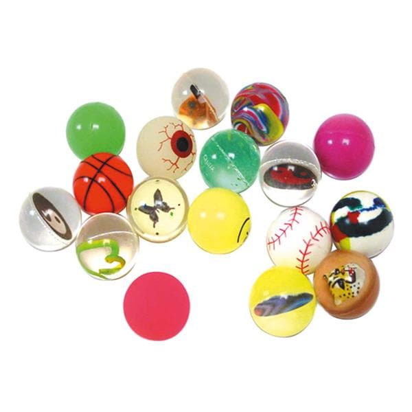 BOLAS DE GOMA SURTIDAS 72U- DENLO