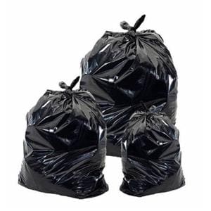 BOLSA BASURA NEGRA 50L 70X90 ROLLO 10U BASIC DAHI