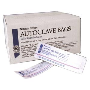 BOLSAS DE PAPEL PARA AUTOCLAVE 6.4X25.4CM 1000U - HENRY SCHEIN