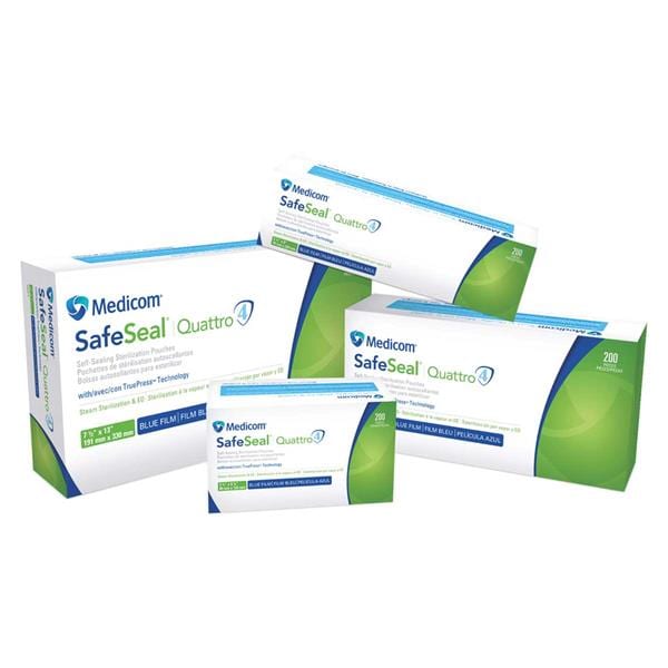 BOLSAS DE ESTERILIZACIÓN AUTOSELLABLES 70X229MM 200U - MEDICOM