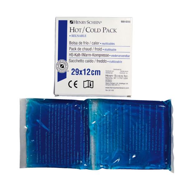 BOLSA DE GEL REUTILIZABLE FRÍO / CALOR 29X12CM 1U - HENRY SCHEIN